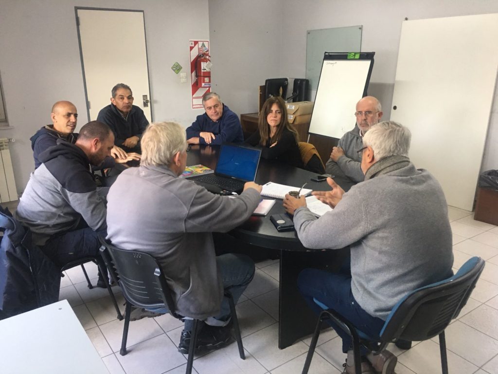 Reunión de trabajo con