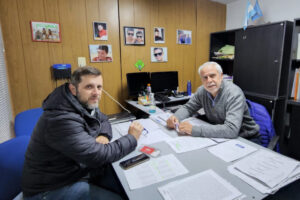 Reunión de trabajo entre