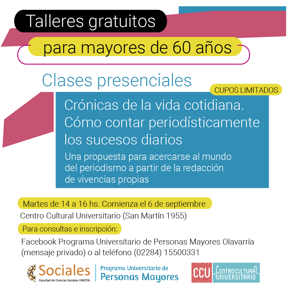 Taller de escritura periodística