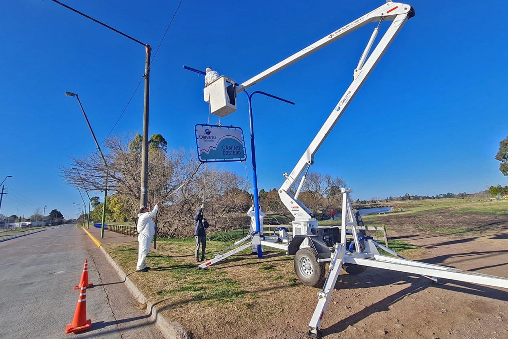 Trabajos de puesta en