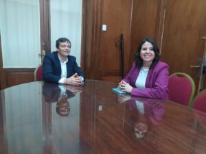 Belén Vergel visitó la