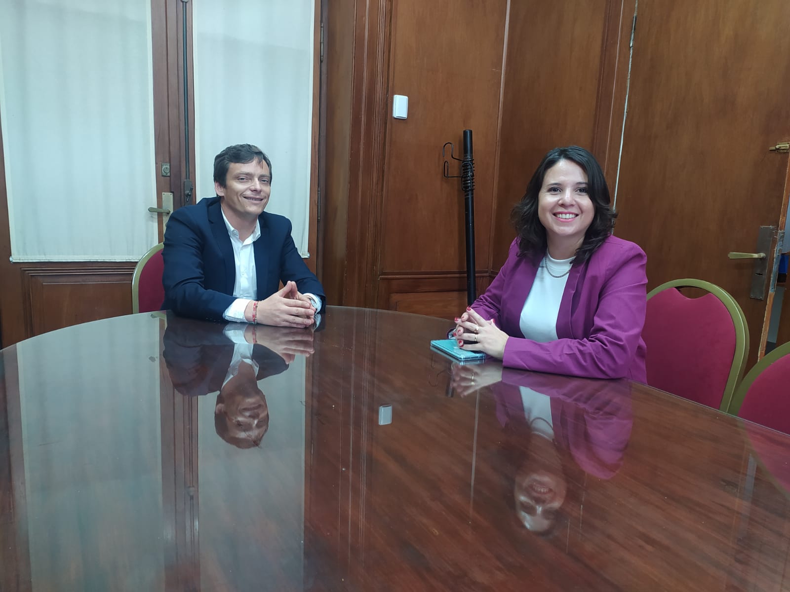 Belén Vergel visitó la
