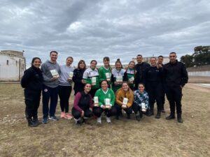 Encuentro de vóley en