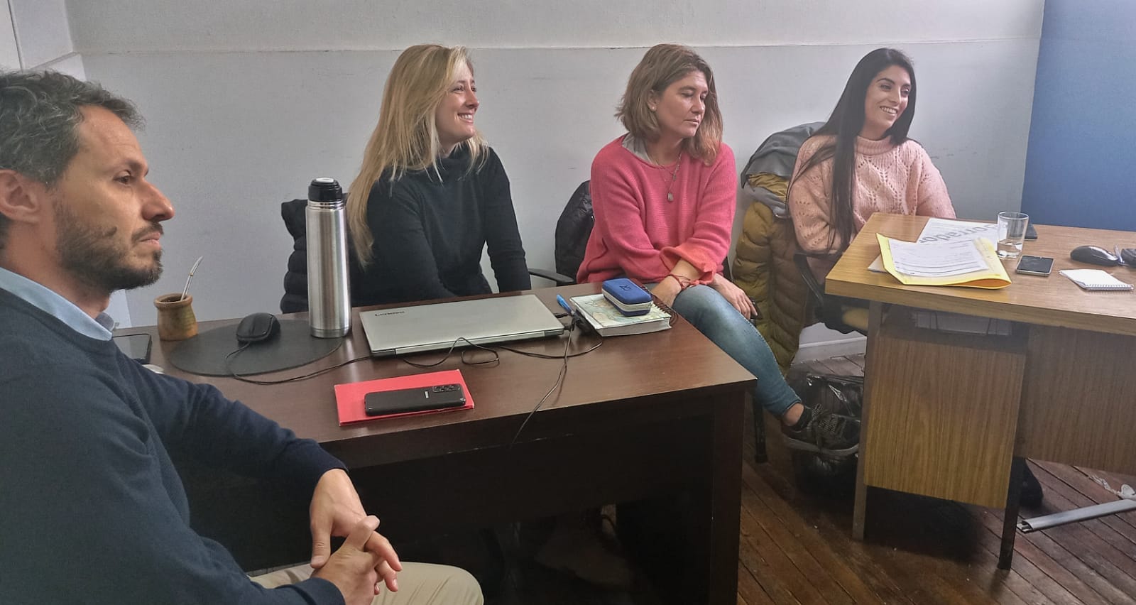 Encuentro entre concejales y