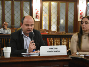 Gastón Sarachu denunció que