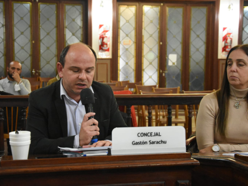 Gastón Sarachu denunció que