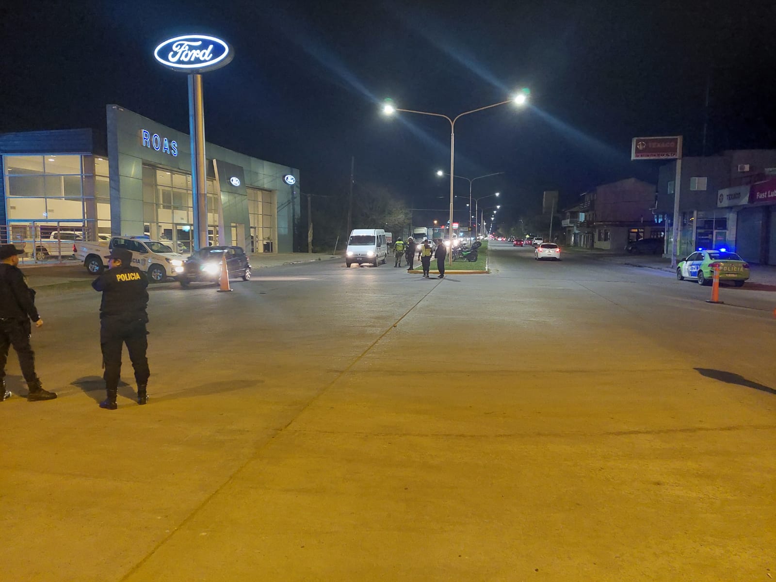 En operativos de nocturnidad