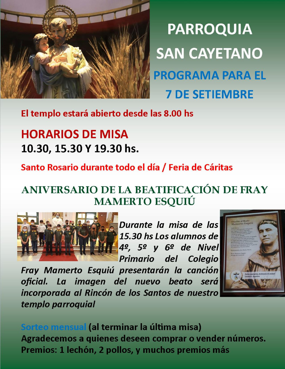 Programa 7 de septiembre