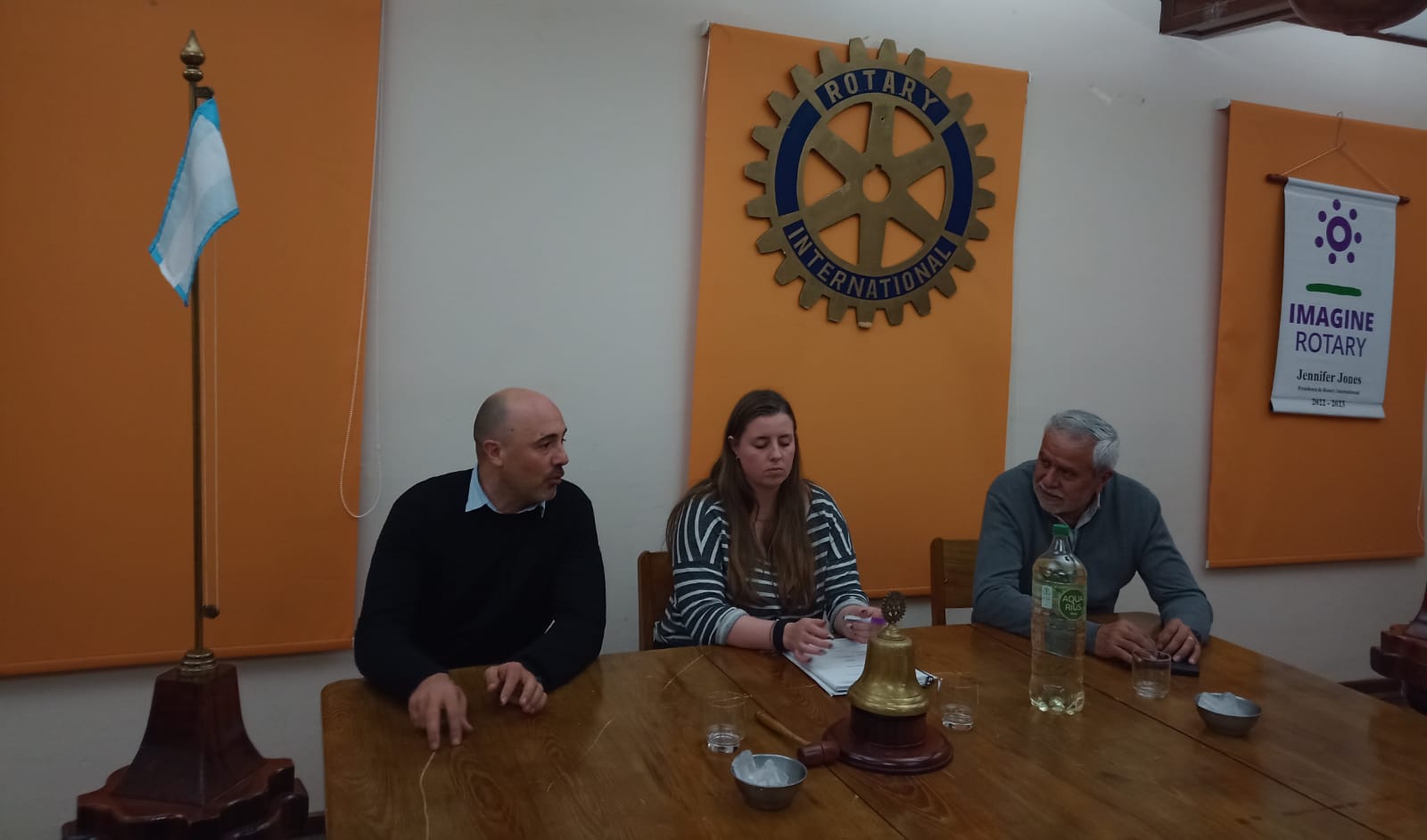 Reunión con Rotary Club