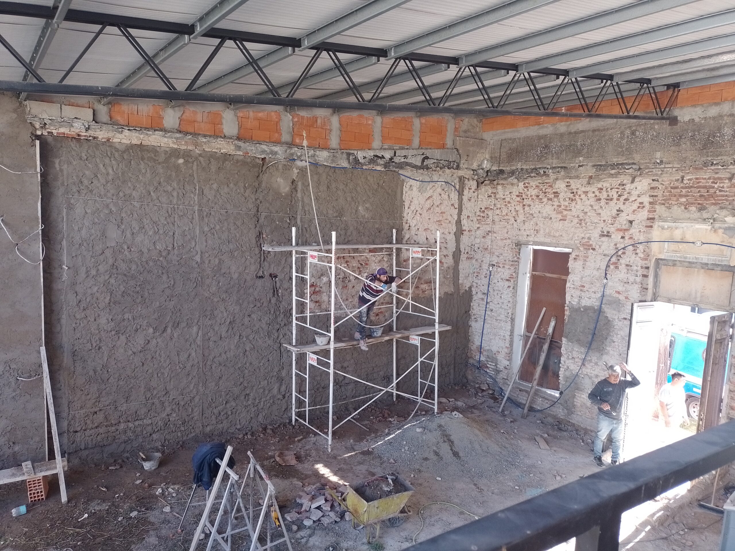 Se retomaron las obras