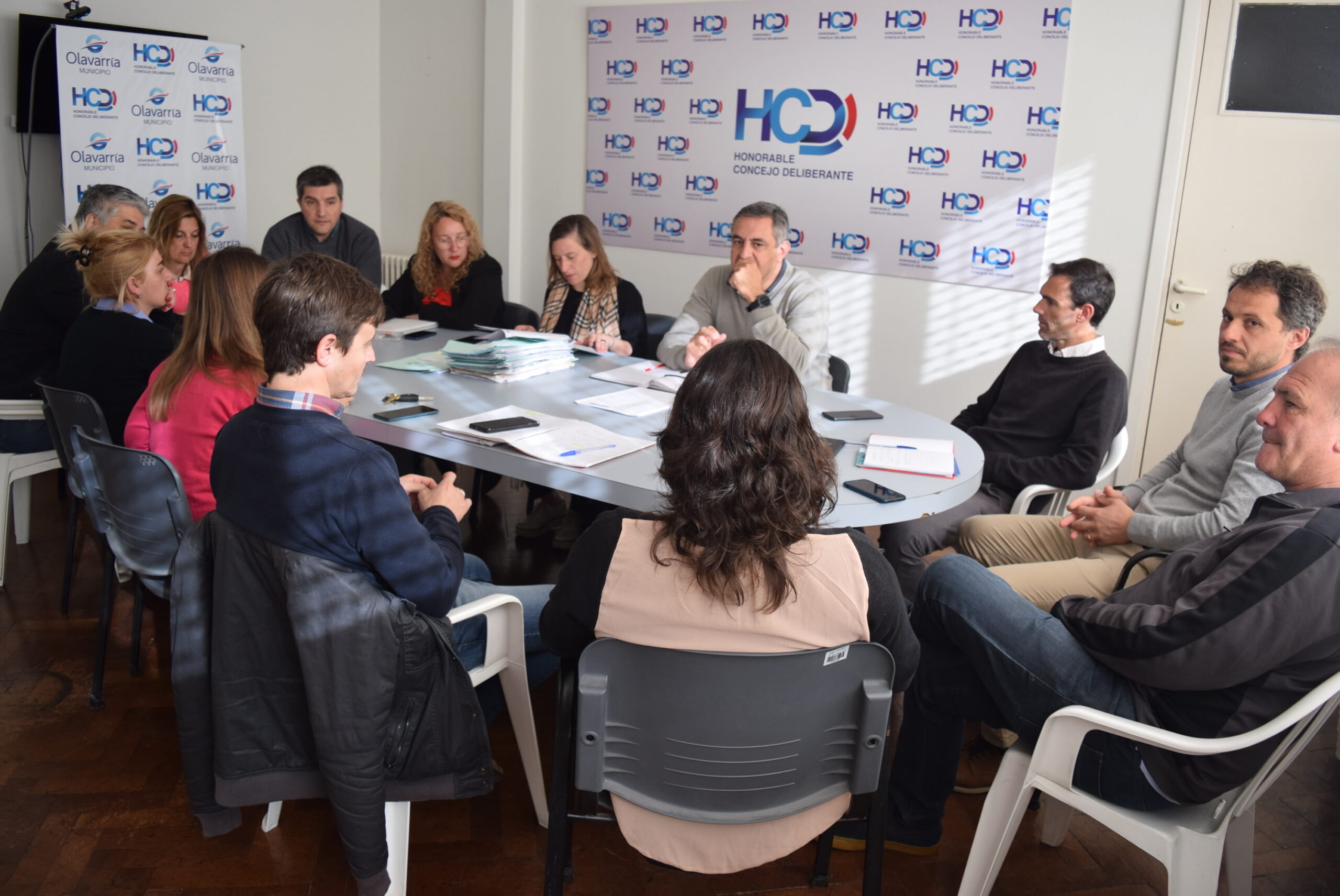 Se reunieron las comisiones