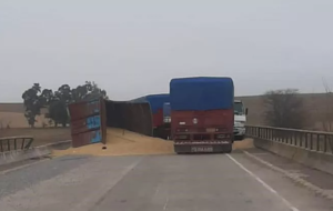 Accidente de tránsito entre