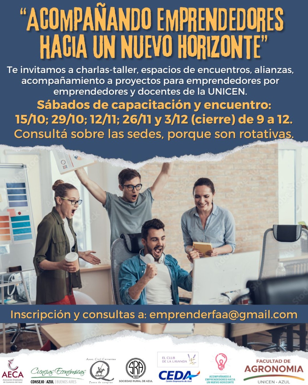 Acompañando emprendedores hacia un