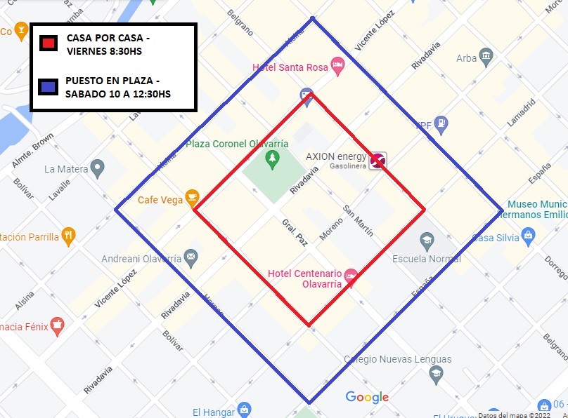 Bloqueo por caso positivo