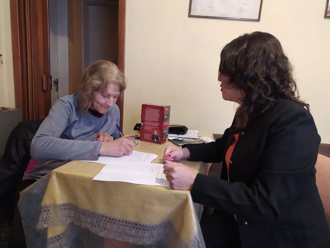 La concejal Vergel trabaja en