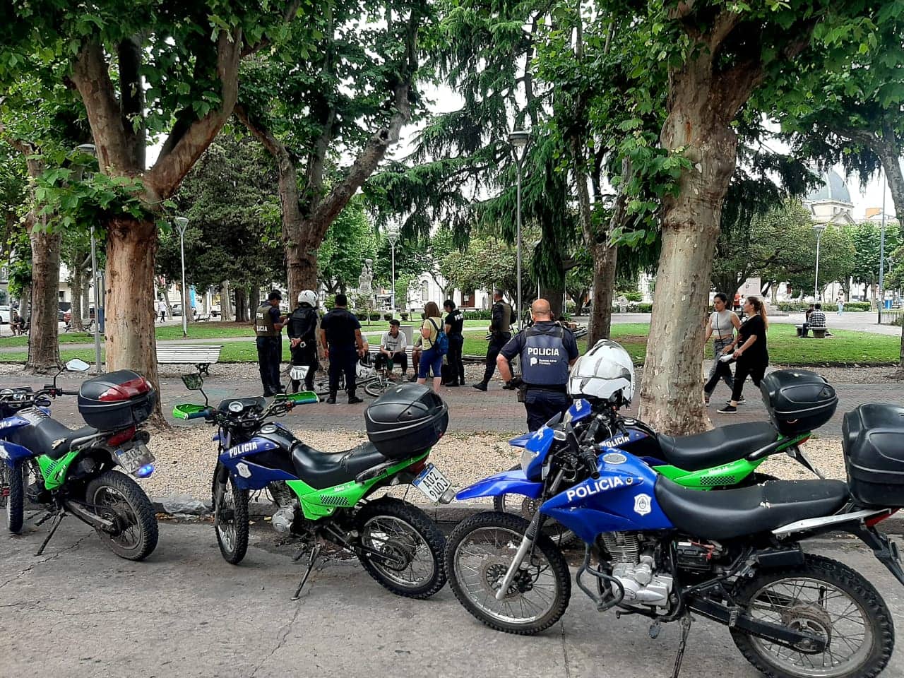 En varios operativos