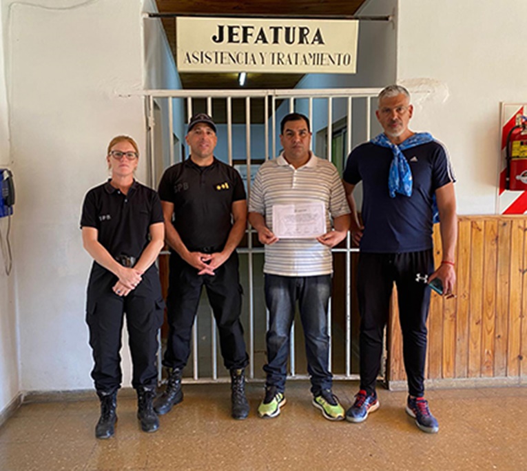 Internos alojados en penales