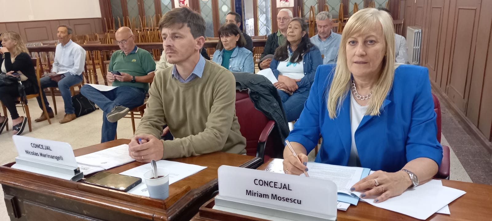 Miriam Mosescu y Nicolás