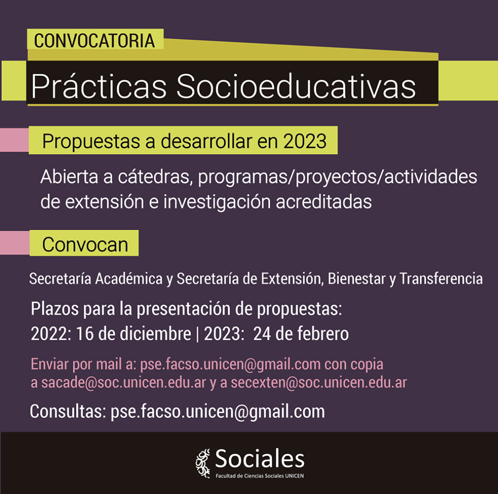 Prácticas socioeducativas