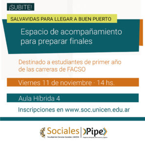 Taller de acompañamiento para
