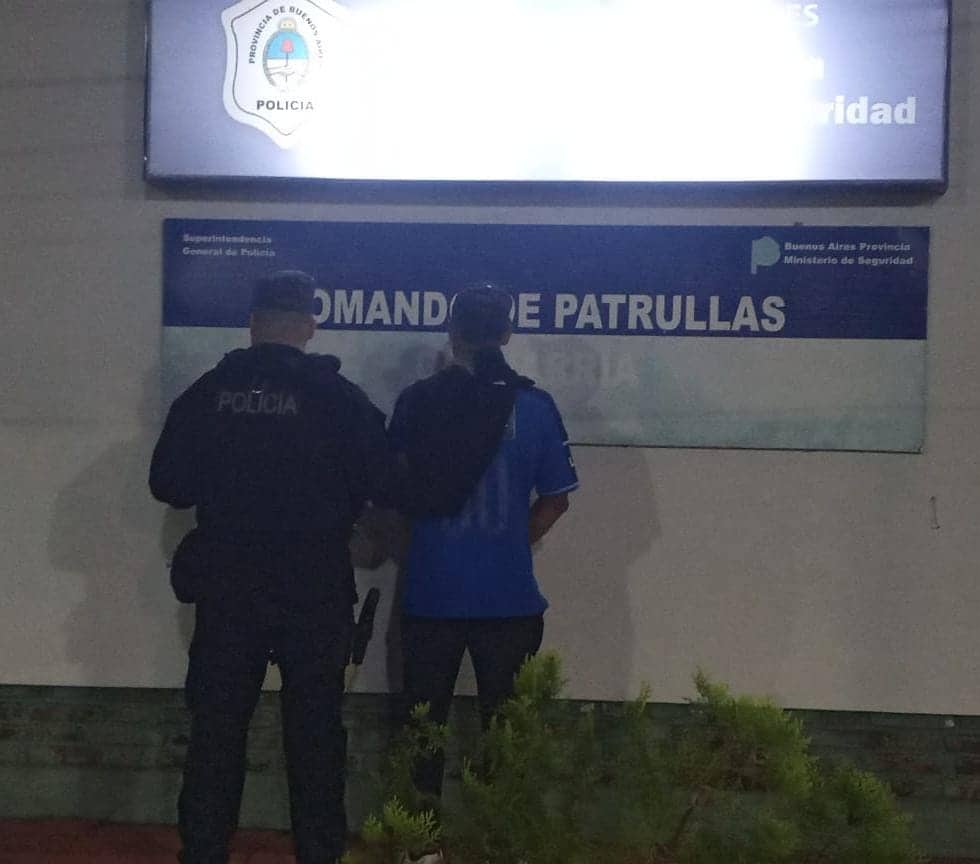 Un aprehendido tras robar
