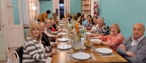 Primer brindis pospandemia de