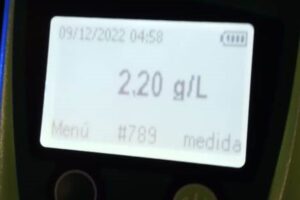Manejaba alcoholizado en contramano